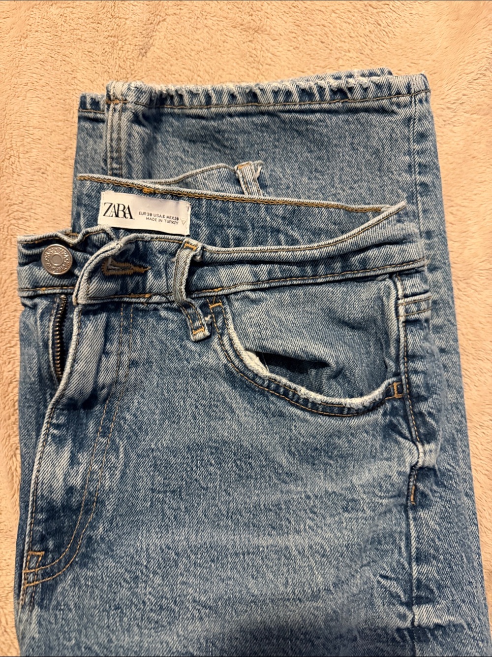 ZARA Men’s Blue Jeans Jeans